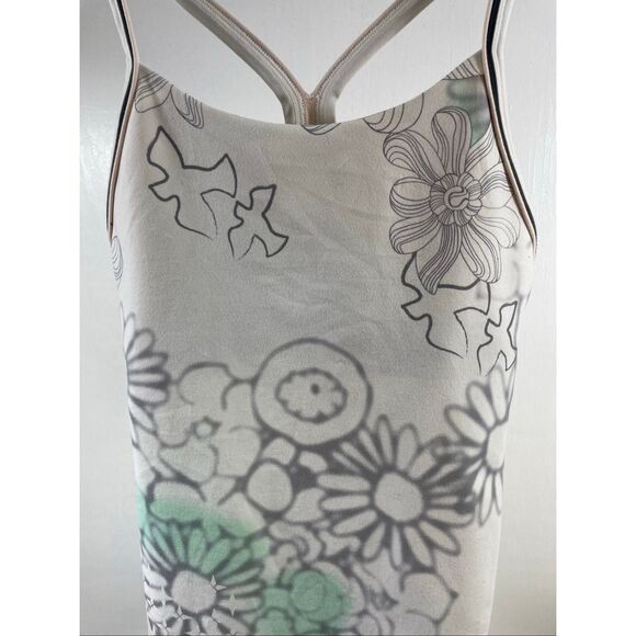 Lululemon Printed Power Y Tank Top Size 4 - Picture 3 of 7